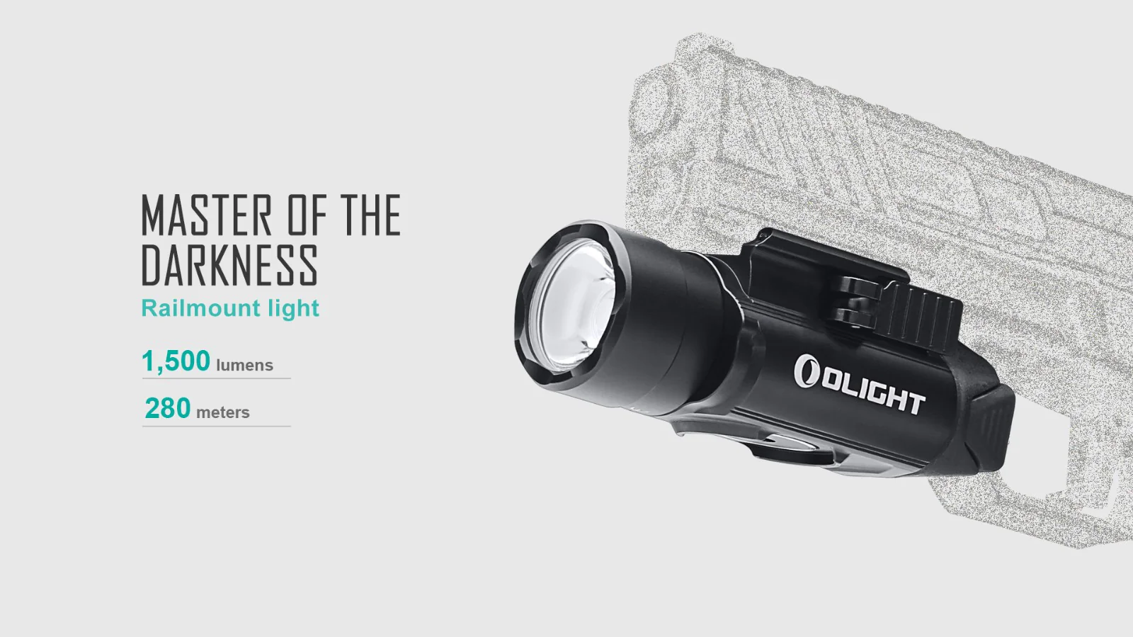 Olight PL-Pro Valkyrie 1500 Lumens Pistol Torch - Image 9